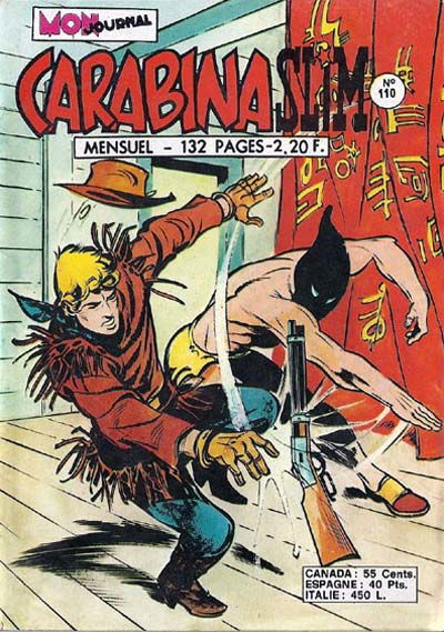 Carabina Slim (A&V, 1967 series) #110 (November 1976)