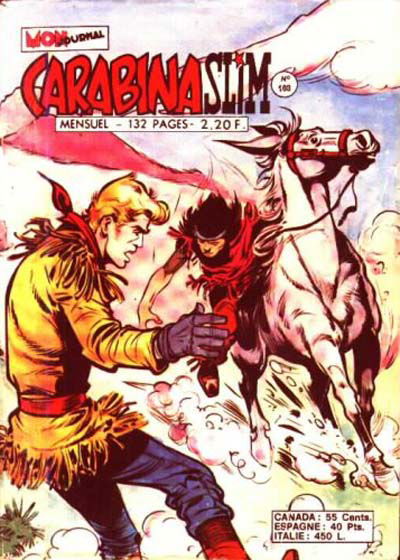 Carabina Slim (A&V, 1967 series) #108 (September 1976)