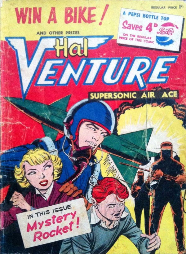 Hal Venture Supersonic Air Ace (Consolidated Beverage Co., 1958? series)  ([1958?])