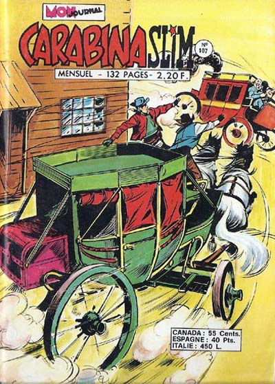 Carabina Slim (A&V, 1967 series) #107 (August 1976)