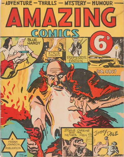 Amazing Comics (Frank Johnson, 1941)  [July 1941]