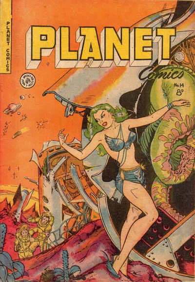 Planet Comics (HJ Edwards, 1951 series) #14 [February 1952?]