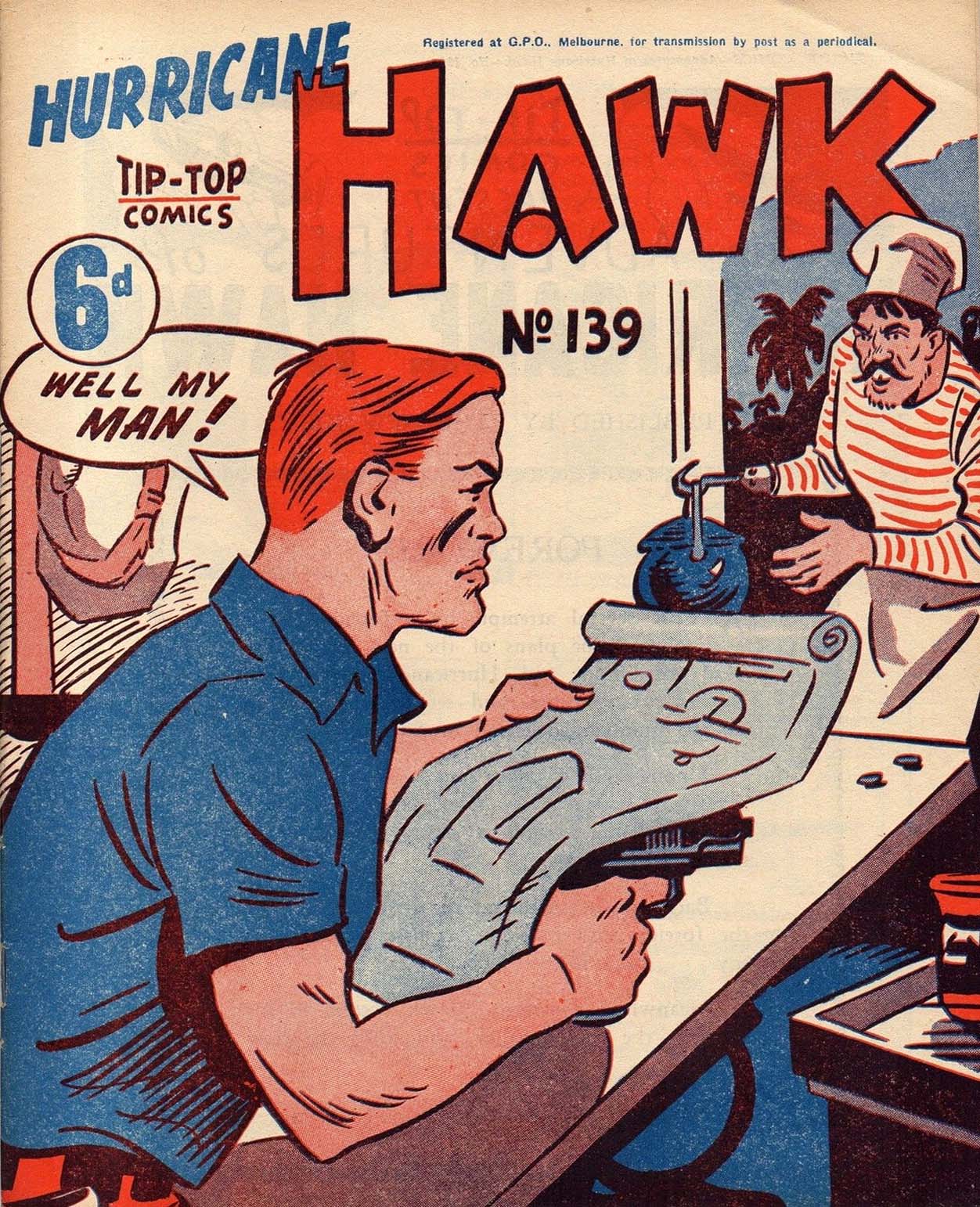 Hurricane Hawk (Southdown Press, 1947 series) #139 ([1951?])