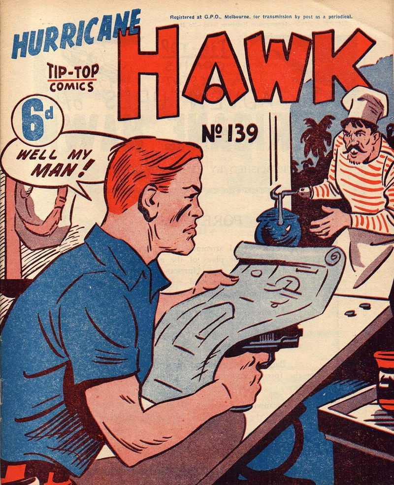 Hurricane Hawk (Southdown Press, 1947 series) #139 ([1951?])