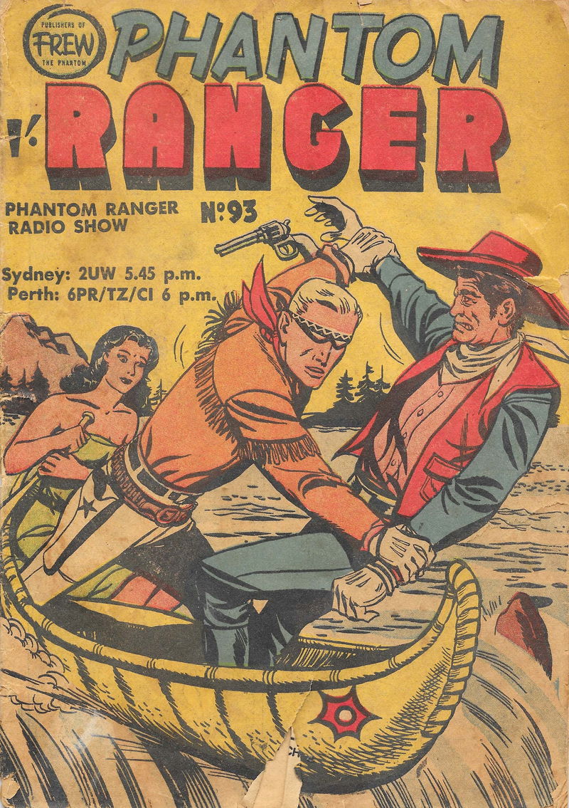 The Phantom Ranger (Frew, 1952 series) #93 ([June 1957?])