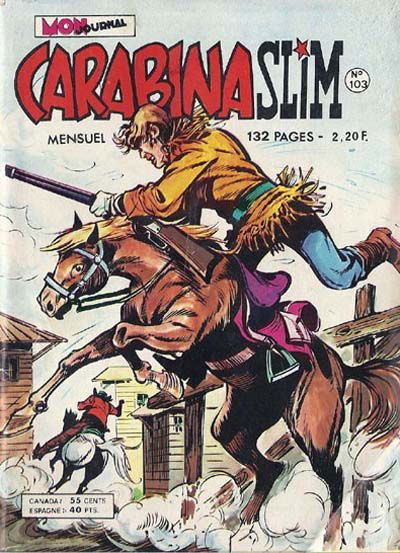 Carabina Slim (A&V, 1967 series) #103 (April 1976)