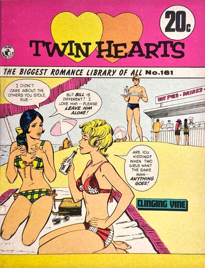 Twin Hearts (Colour Comics, 1958 series) #161 [September 1971?]