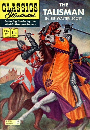 Classics Illustrated (Strato, 1954 series) #111 ([November 1960?]) —The Talisman