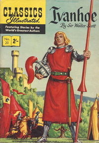 Classics Illustrated (Thorpe & Porter, 1962? series) #20 [HRN 157] (November 1962)