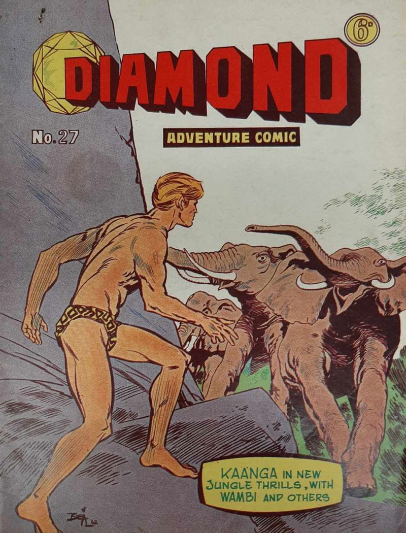 Diamond Adventure Comic (Atlas Publishing, 1960 series) #27 (October 1962)