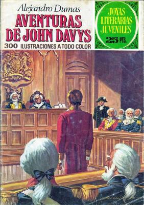 Joyas Literarias Juveniles (Bruguera, 1970 series) #77 (Aventuras de John Davys) (1973)