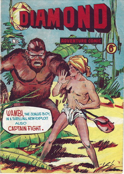 Diamond Adventure Comic  #8 (January 1961)