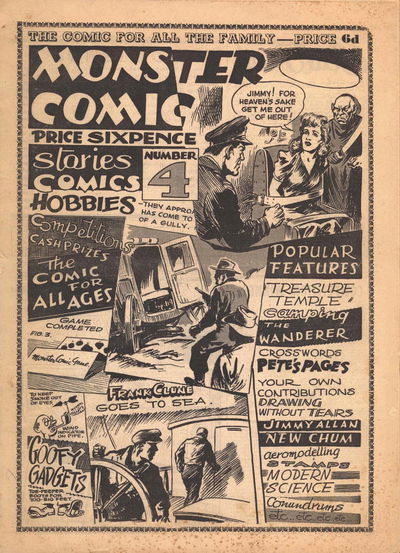 Monster Comic (Syd Miller, 1945 series) #4 ([October 1945])