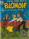 Chic Young's Blondie Comic Book Giant (Jubilee, 1959? series) #3 [November 1961?]