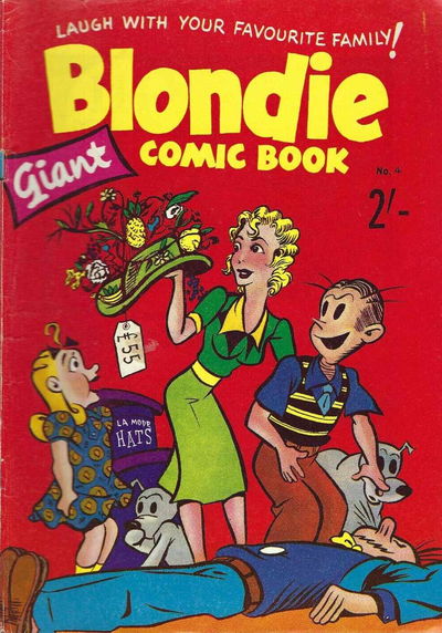 Chic Young's Blondie Comic Book Giant (Jubilee, 1959? series) #4 [November 1962?]