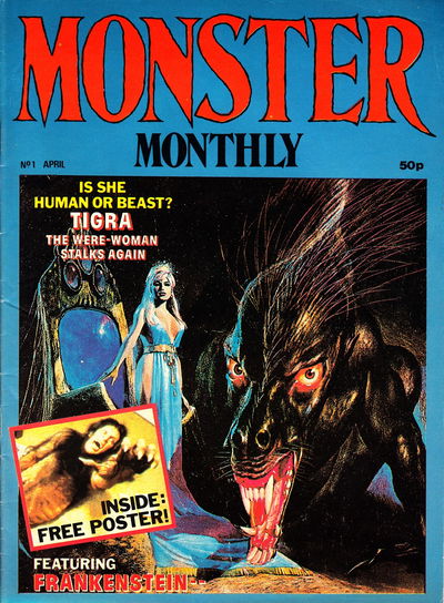 Monster Monthly (Marvel UK, 1982 series) #1 (April 1982)
