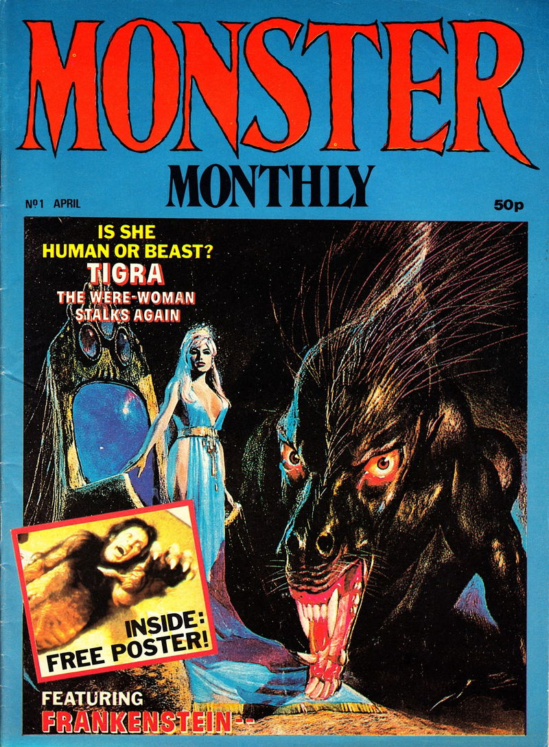 Monster Monthly (Marvel UK, 1982 series) #1 (April 1982)
