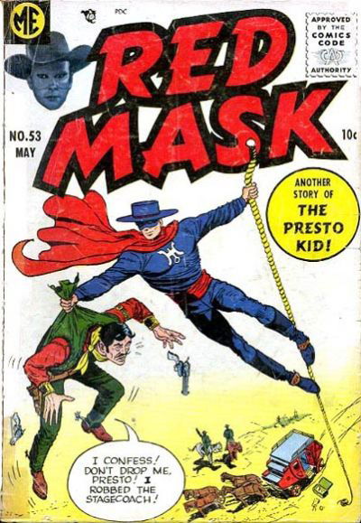 Red Mask (Magazine Enterprises, 1954 series) #53 (May 1956)