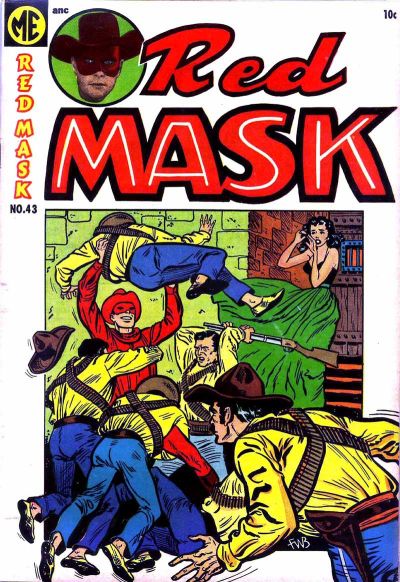 Red Mask (Magazine Enterprises, 1954 series) #43 (August-September 1954)