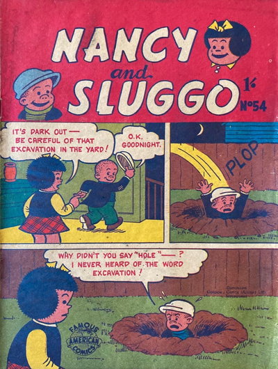 Nancy and Sluggo  #54 ([June 1957?])