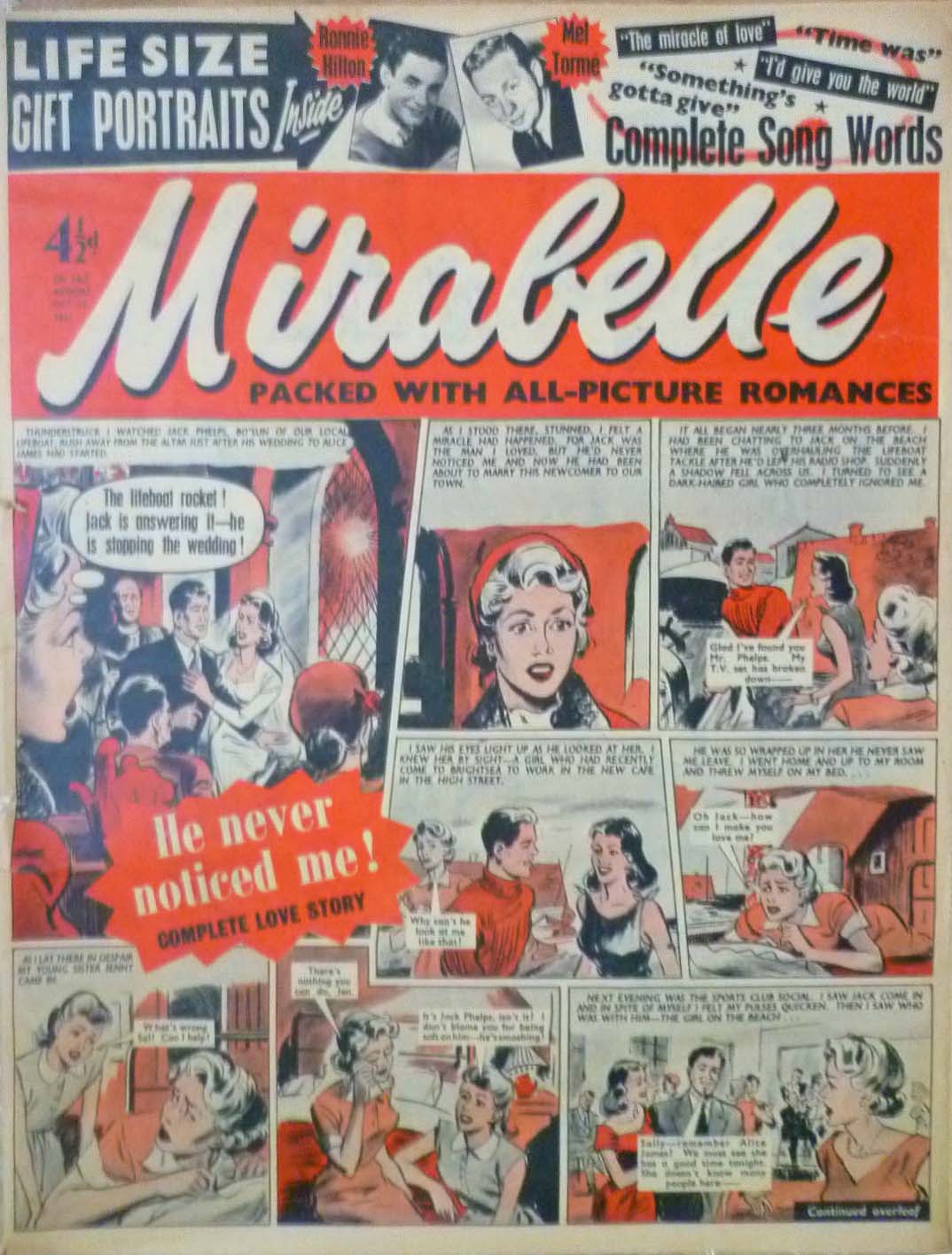Mirabelle (Pearson, 1956 series) 14 October 1957 (14 October 1957)