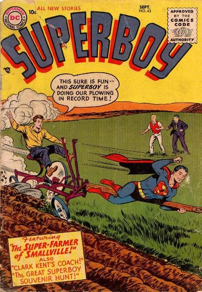 Superboy (DC, 1949 series) #43 (September 1955)