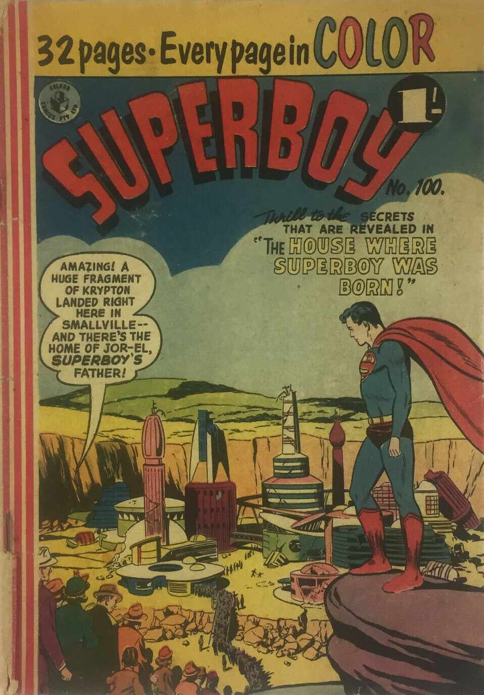 Superboy (Colour Comics, 1950 series) #100 ([June 1957])