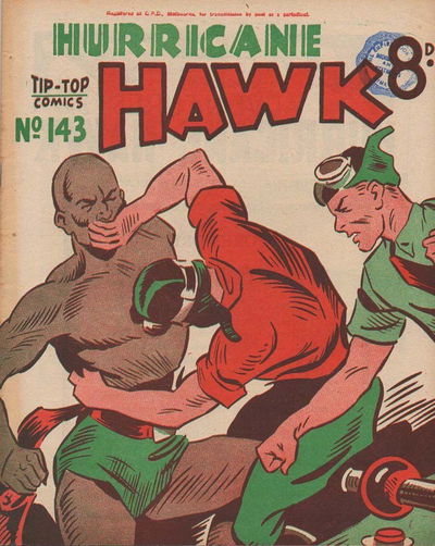 Hurricane Hawk (Southdown Press, 1947 series) #143 [June 1951?]