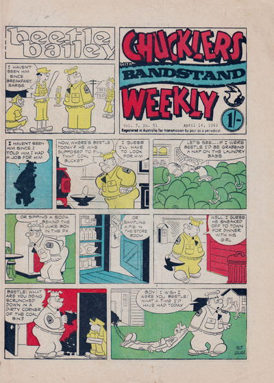 Chucklers Weekly with Bandstand (Chucklers, 1960 series) v7#51