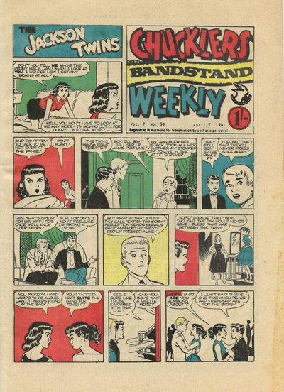 Chucklers Weekly with Bandstand  v7#50 (7 April 1961)