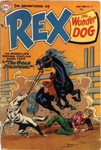 The Adventures of Rex the Wonder Dog (DC, 1952 series) #19 (January-February 1955)