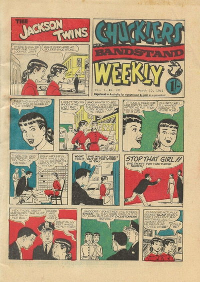 Chucklers Weekly with Bandstand  v7#46 (10 March 1961)