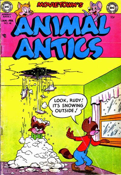 Movietown's Animal Antics (DC, 1950 series) #48 (January-February 1954)
