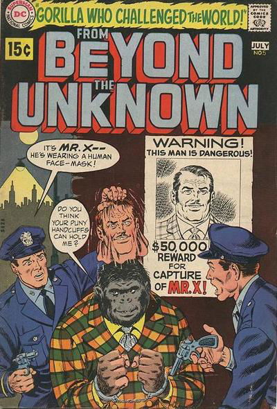 From Beyond the Unknown (DC, 1969 series) #5 June-July 1970