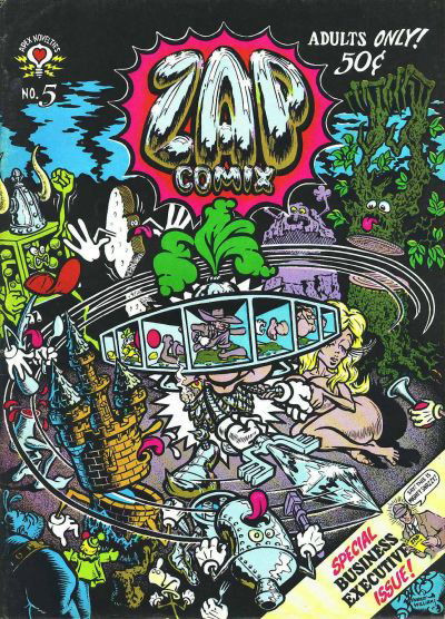 Zap Comix (Print Mint, 1969 series) #5 (1970)