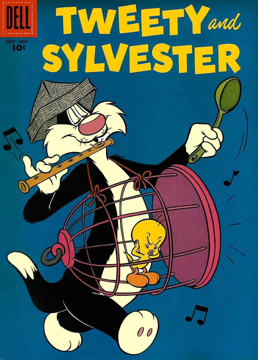 Tweety and Sylvester (Dell, 1954 series) #18 (September-November 1957)