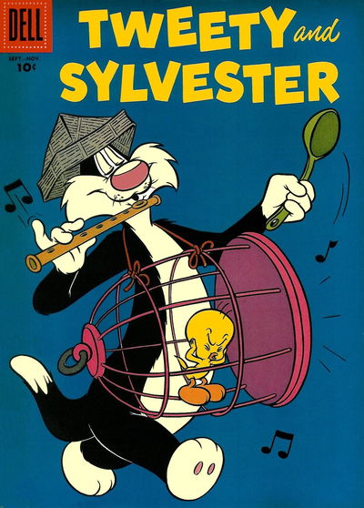 Tweety and Sylvester (Dell, 1954 series) #18 September-November 1957