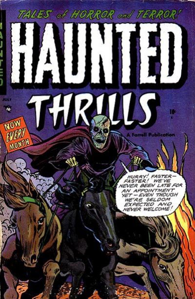 Haunted Thrills (Farrell, 1952 series) #10