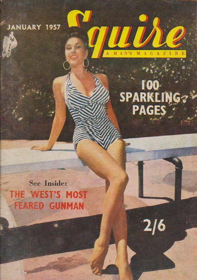 Squire a Men's Magazine  v7#1 (January 1957)