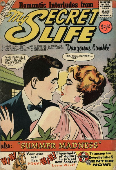 My Secret Life (Charlton, 1957 series) #35 (August 1960)