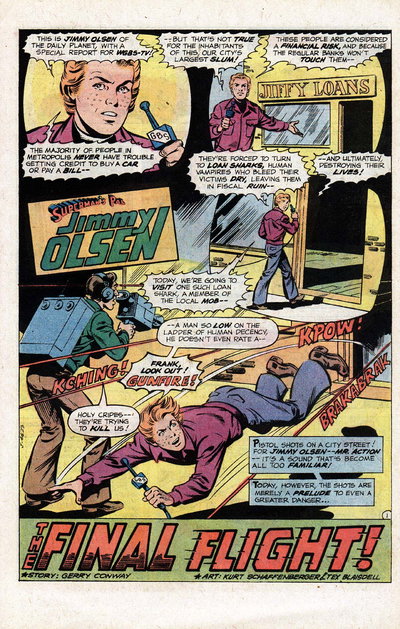The Final Flight (<span class="fw-500">The Superman Family</span>  #184 (July-August 1977)), page 1