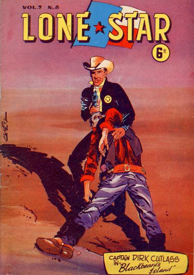 Lone Star (Atlas Publishing, 1956 series) v7#8 (September 1961)