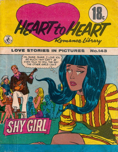 Heart to Heart Romance Library (Colour Comics, 1958 series) #143 ([April 1970?])