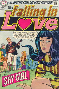 Falling in Love (DC, 1955 series)  #111 (November 1969) — Shy Girl