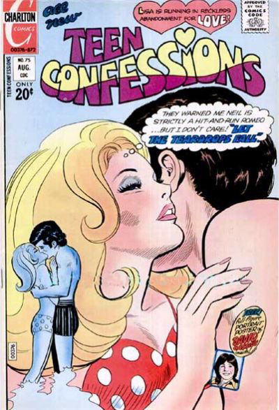 Teen Confessions (Charlton, 1959 series) #75 (August 1972)
