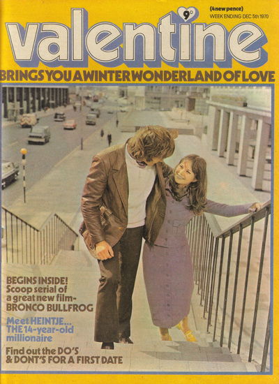 Valentine (IPC, 1968 series) 5 December 1970 (5 December 1970)