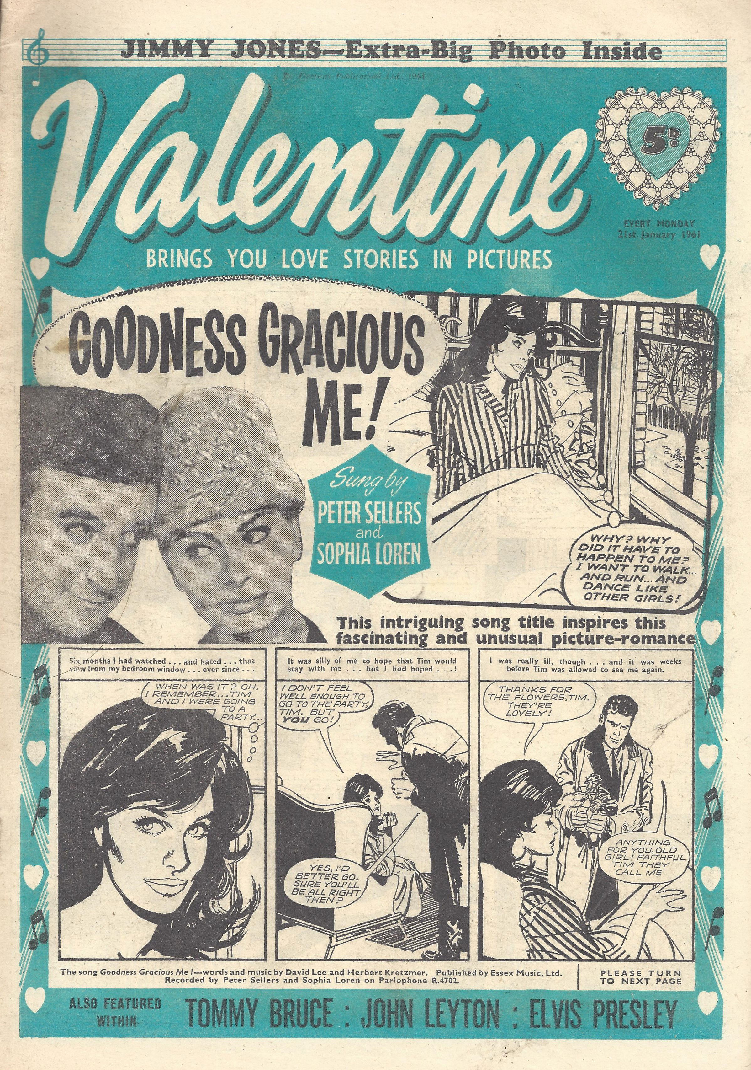 Valentine (Fleetway, 1960 series) 21 January 1961 (21 January 1961)