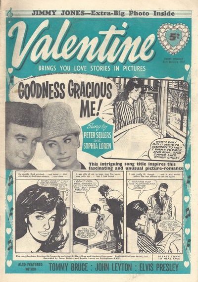 Valentine (Fleetway, 1960 series) 21 January 1961 (21 January 1961)