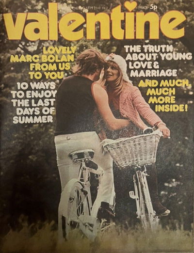 Valentine (IPC, 1968 series) 23 September 1972 (23 September 1972)