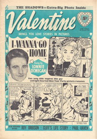 Valentine (Fleetway, 1960 series) 7 January 1961